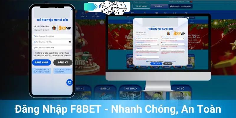 Hướng dẫn đăng nhập F8BET