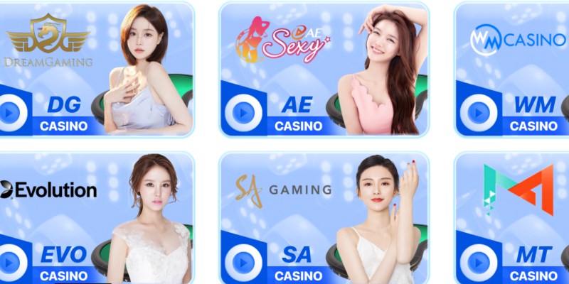 Các sảnh cược đỉnh nhất của F8BET casino